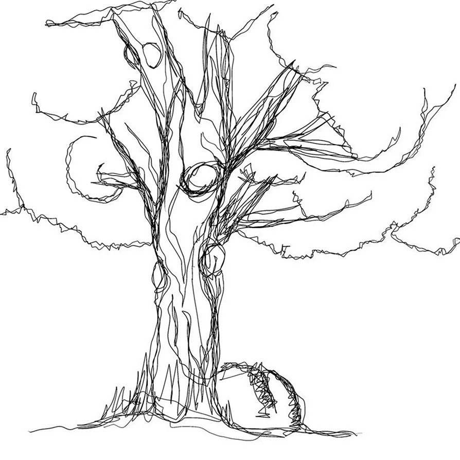 Как рисовать деревья простым карандашом | Искусство работы с деревом, Рисовать, Уроки рисования
