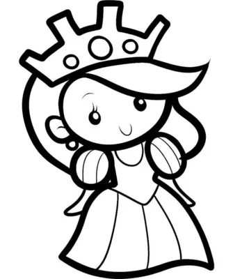 Принцесса рисунок
