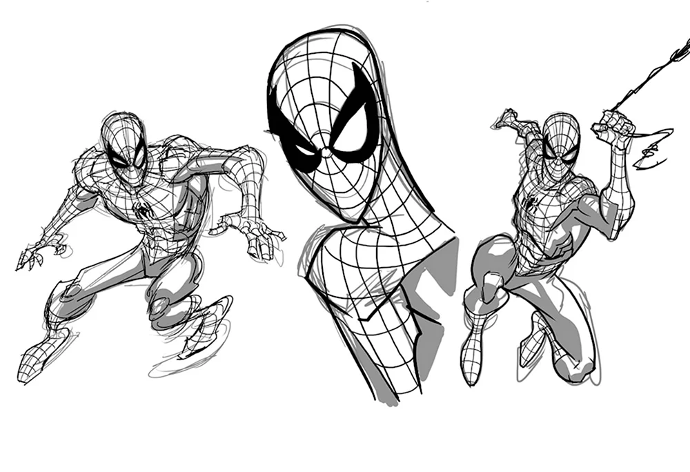 Ultimate Spider-man рисунок