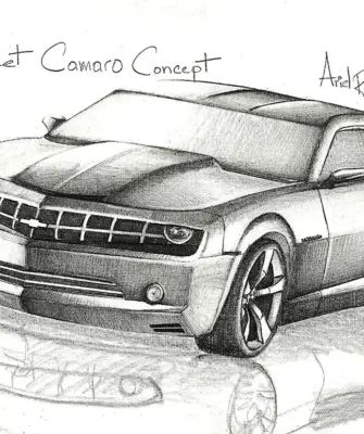 Chevrolet Camaro Eskiz