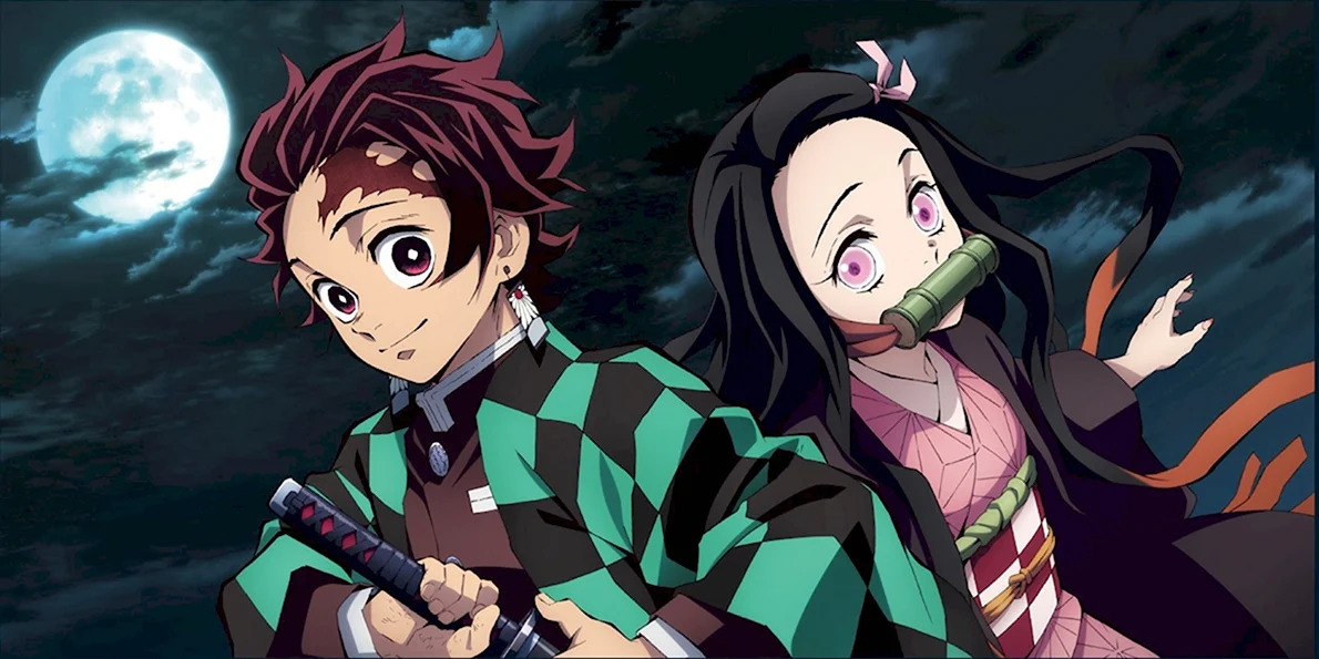 Демон Slayer Kimetsu no Yaiba. Танджиро Камадо демон. Nezuko and Tanjiro.