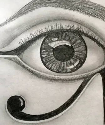 Фото глаз для срисовки карандашом