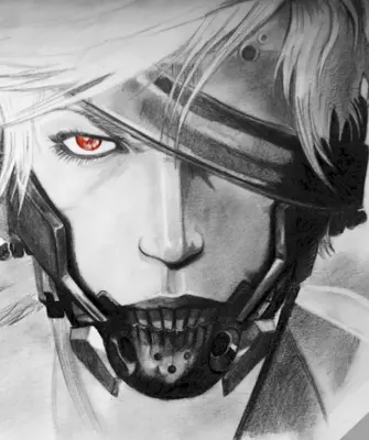 Райден Metal Gear рисунок