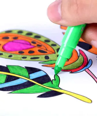 Рисование фломастерами для детей