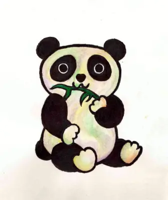 Рисунки животные милые пандачки