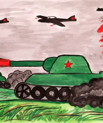 Великая Отечественная война 1941-1945 рисунки