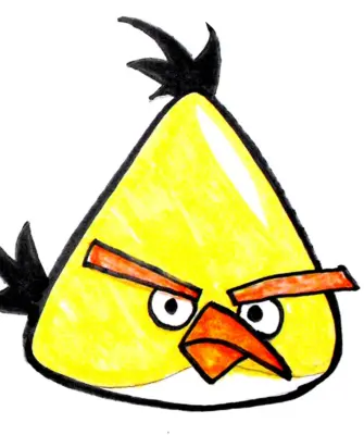 Желтая птица Энгри Бердс