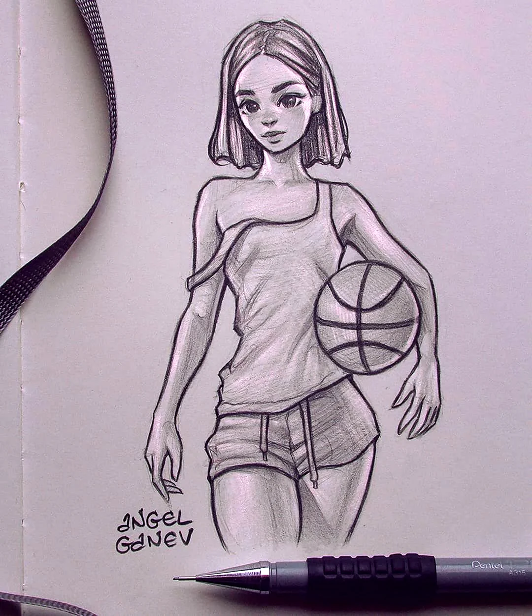 Angel Ganev Art баскетбол