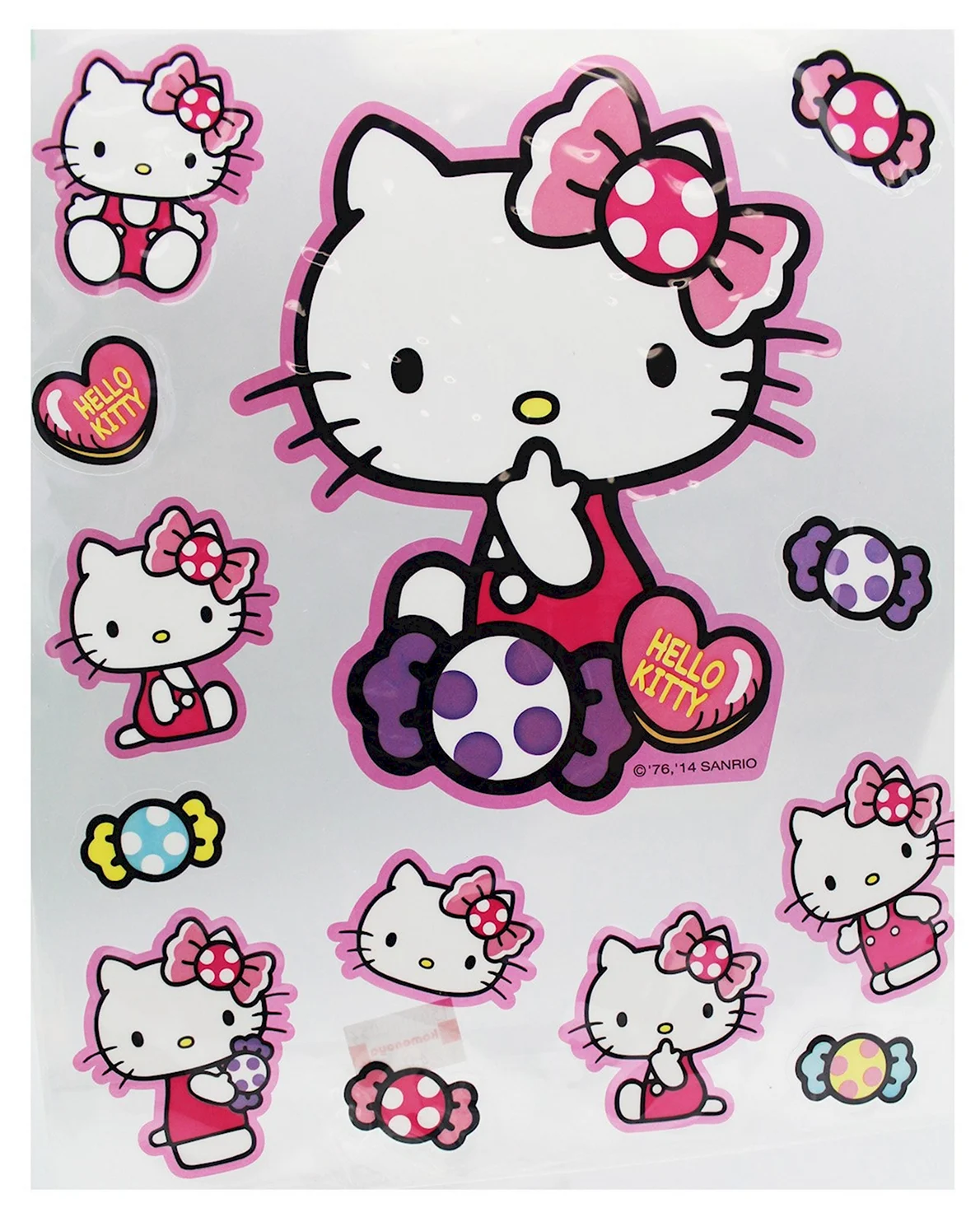 Hello Kitty Sanrio Стикеры