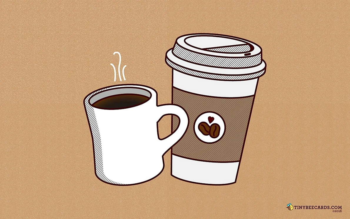 Картинки для срисовки лёгкие еды кофе