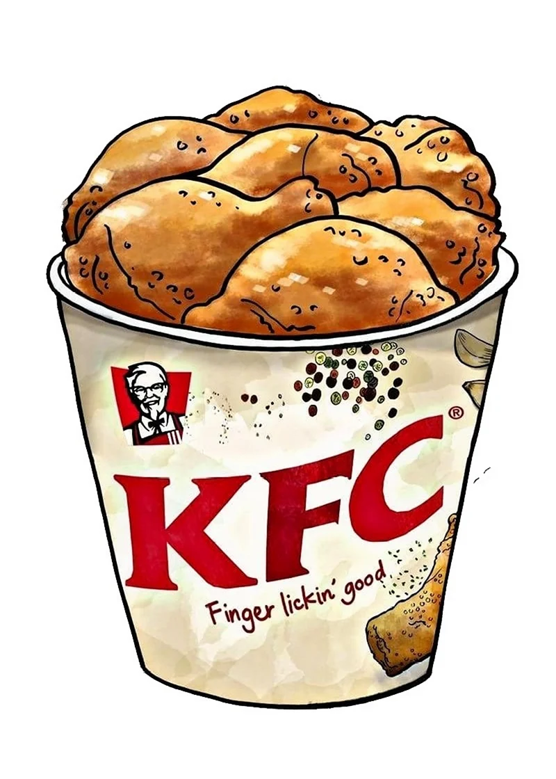 KFC рисунок