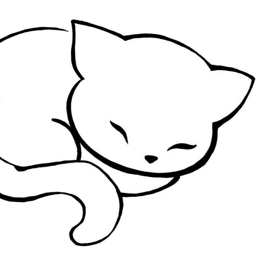 Картинки нарисованные котики легкие. Котик рисунок. Милые раскраски. Котики для рисования. Маленькие рисунки.