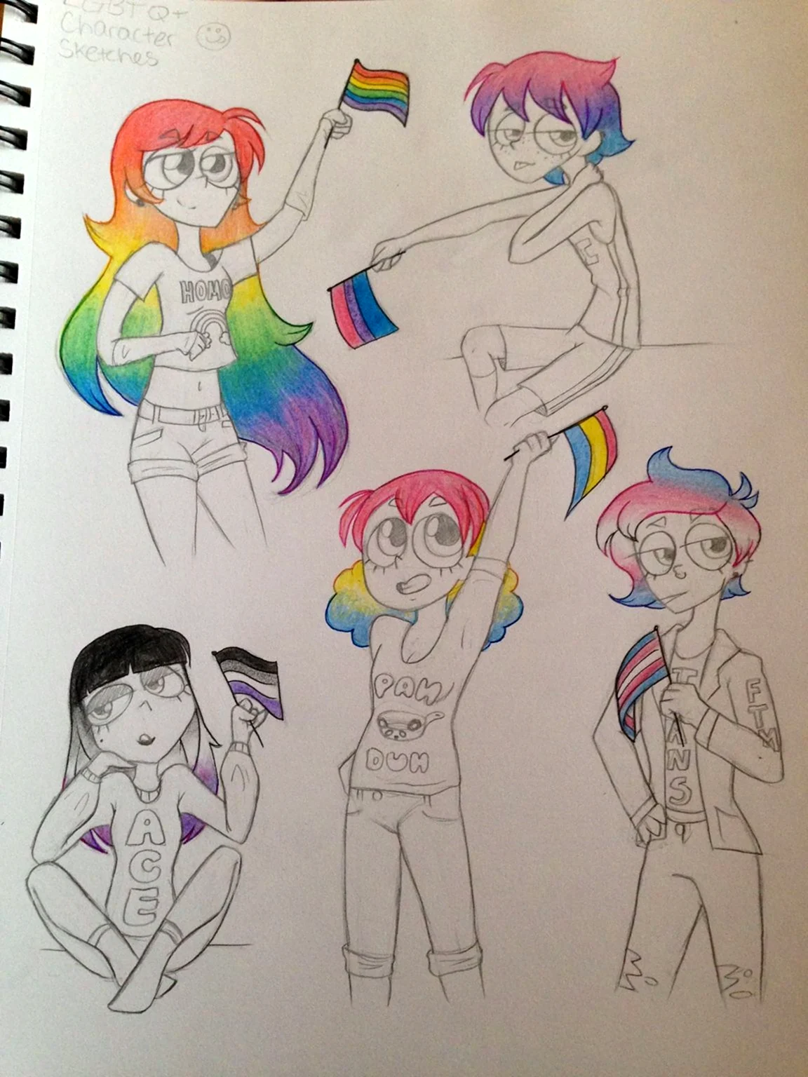 ЛГБТ рисунки для срисовки