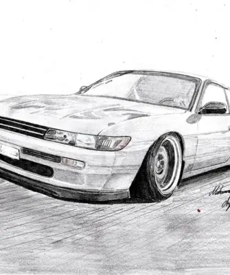 Nissan Silvia s13 Blueprint