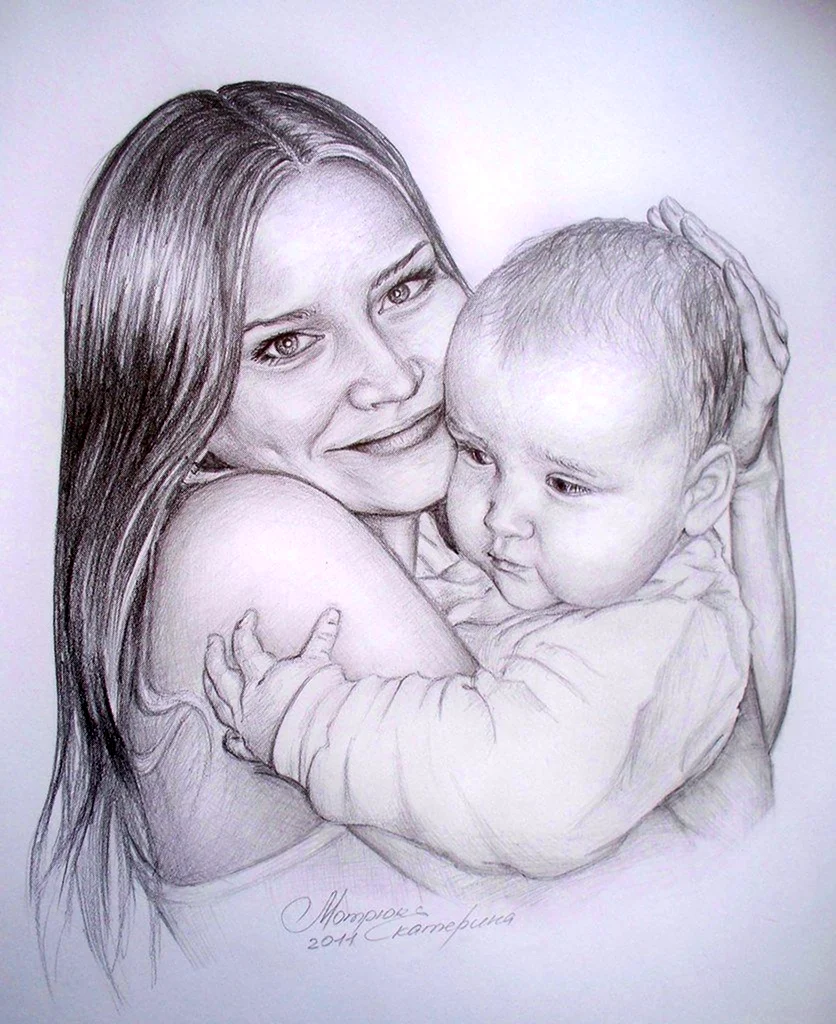 Рисунок мама с ребенком 4 класс. Портрет мамы. Красивый рисунок для мамы. Мама рисунок карагндаш. Рисунок на день матери карандашом.