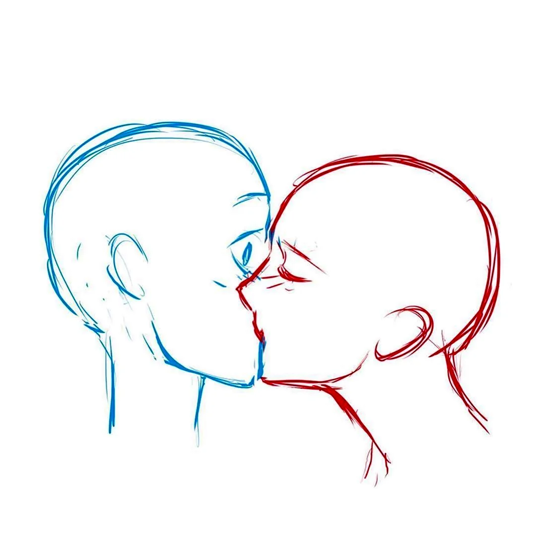 Поцелуй для рисования