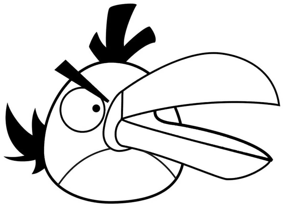 раскраски Angry Birds