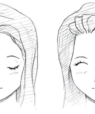 Рисунки для срисовки лица