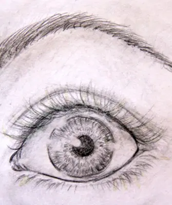 Рисунки карандашом без глаз