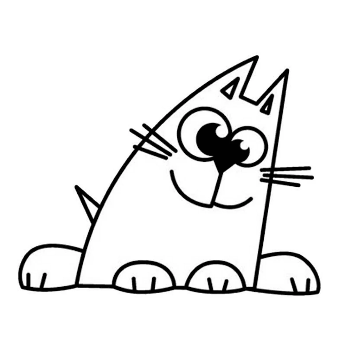 Картинки нарисованные котики легкие. Рисунки котиков. Рисунки котов для срисовки. Рисунок кота для срисовки. Рисунки для срисовки котики.