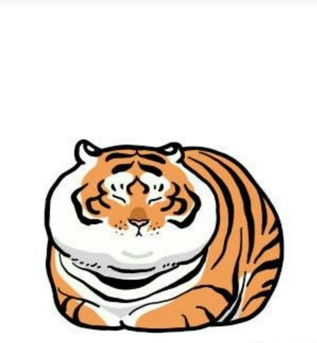 Толстый тигр из мультика