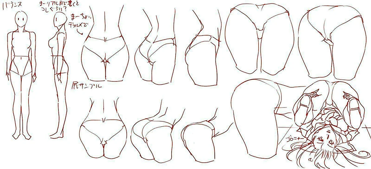 Туториалы по рисованию женского тела