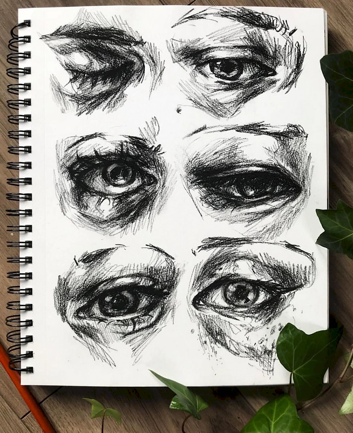 Зарисовки глаз